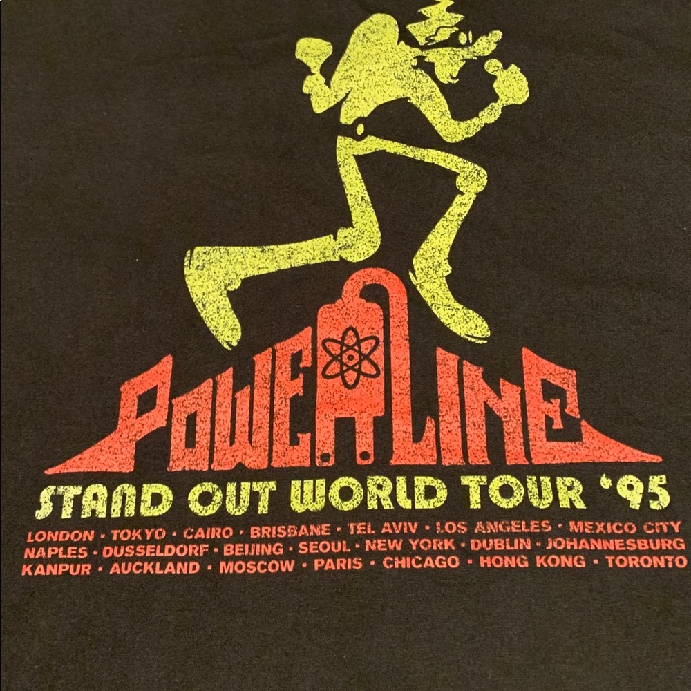Powerline Stand Out Tour Shirt View 3